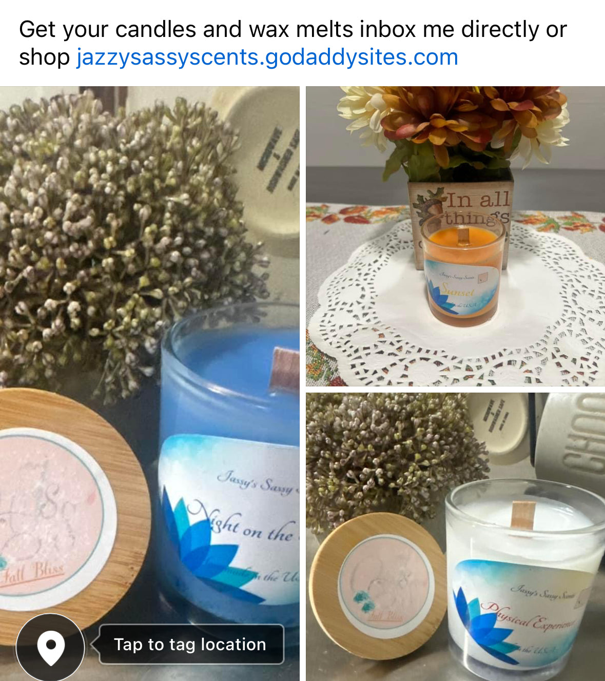 Jassy’s Sassy Scents Candles